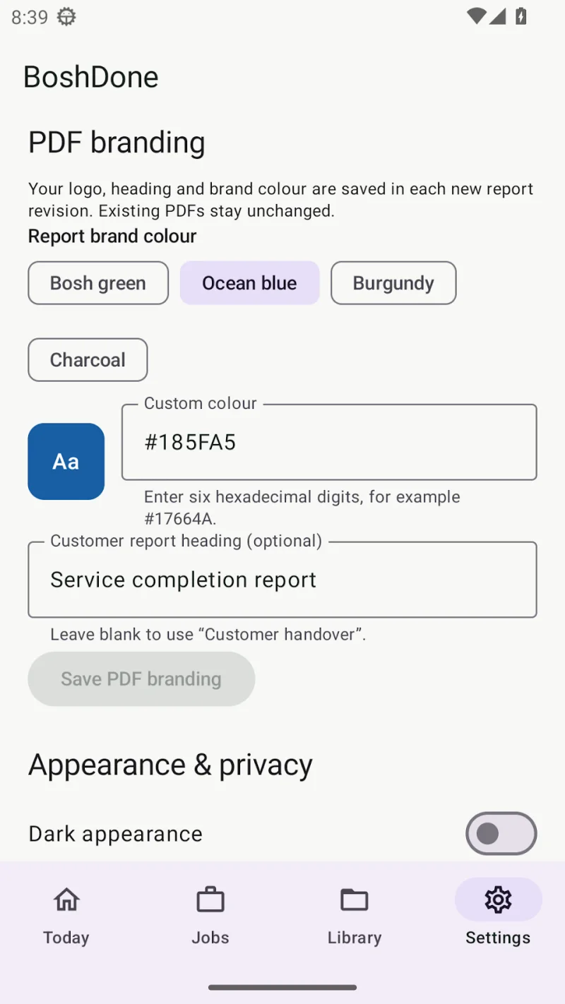 BoshDone — screenshot 2 from Google Play