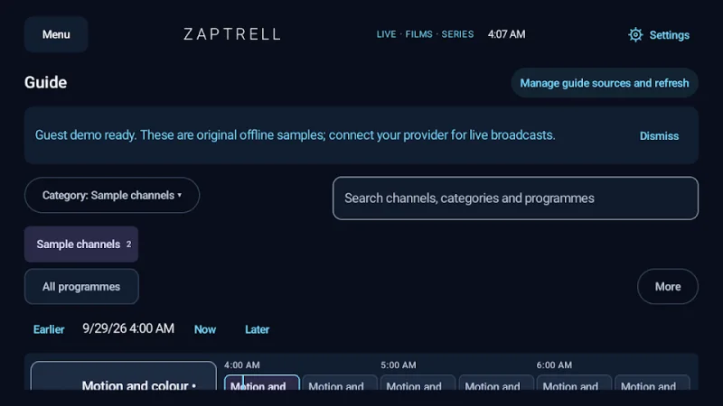 Zaptrell — screenshot 1 from Google Play